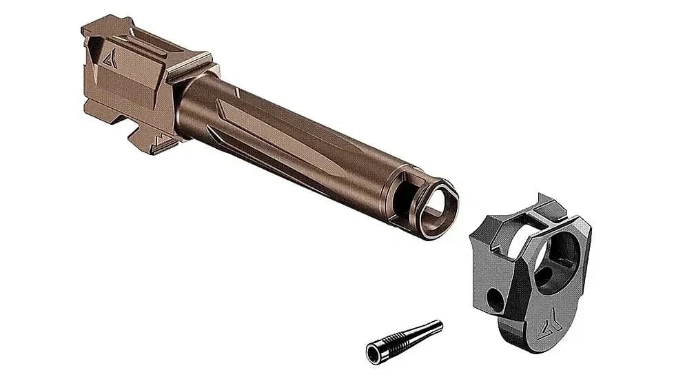 Radian Glock 43X RAMJET Barrel w AFTERBURNER Comp - Bronze