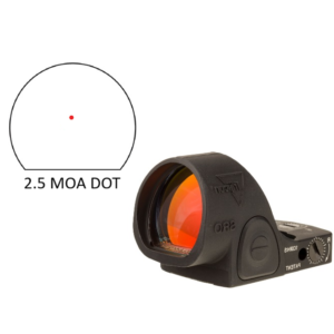 SRO Adjustable LED 2.5 MOA Red Dot