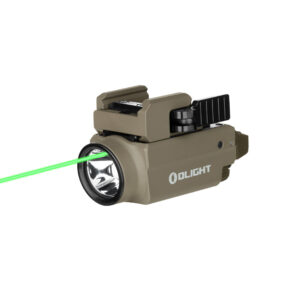 Baldr S 800 Lumens LED Tactical Flashlight with Green Laser - FDE