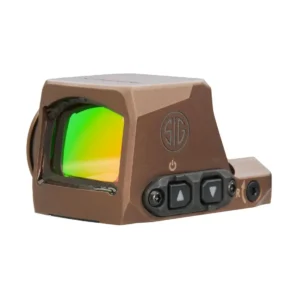 Romeo - X Enclosed Compact  2 MOA + Red Circle Dot FDE