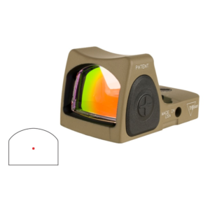 RMR Type 2 Adjustable LED 3.25 MOA Red Dot - FDE