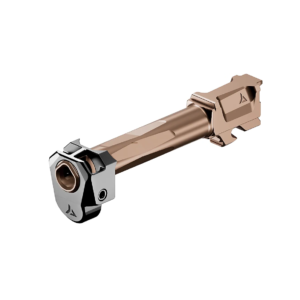 Radian Weapons RAMJET Barrel + AFTERBURNER Compensator, Fits Glock 19/19X/45 Gen5 - R0832 Bronze