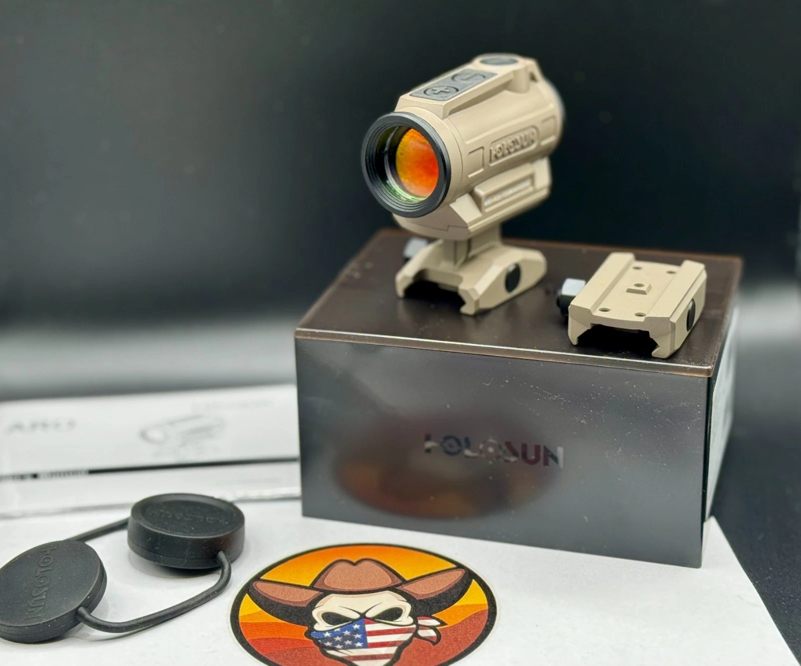 Holosun Optic ARO 2 MOA Red Dot, Flat Dark Earth - Image 2
