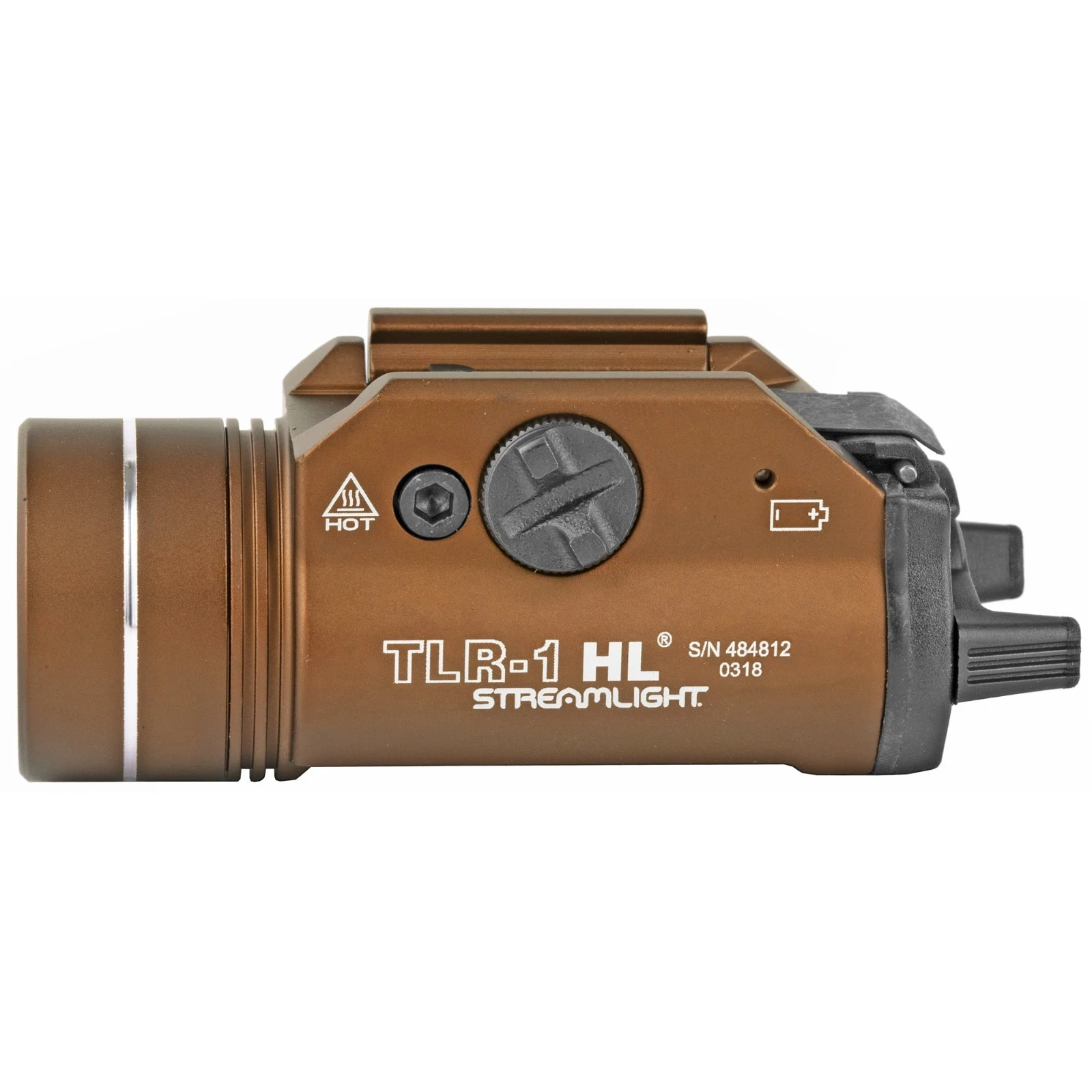 TLR-1 HL 1000 LM Rail-Mounted Tactical Flashlight - Brown - Image 3