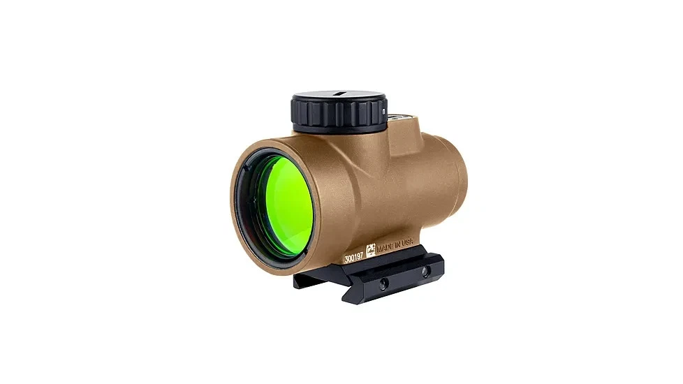 Trijicon MRO SD 1x25 Red Dot, 2.0 MOA Coyote Brown (MRO-C-2200326) + Low Mount - Image 4