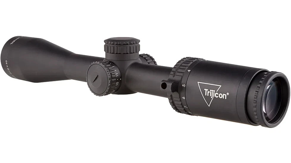 Trijicon Credo 3-9x40mm 1" - SFP Green MOA Hunter - Matte Black (2900040) - Image 3