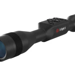 ATN X-Sight 5 5-25x Ultra HD 4K+ Smart Day and Night Vision Rifle Scope with digital controls and high-resolution display