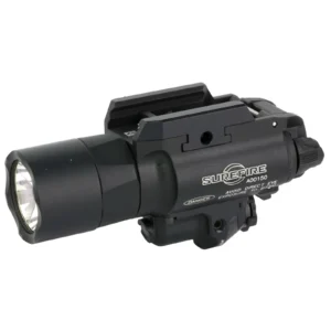 SureFire X400T-A-GN tactical light and green laser combo in black