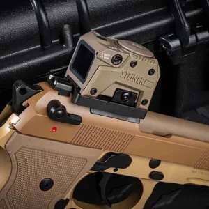 Steiner MPS Micro Red Dot Sight FDE with 3.3 MOA enclosed emitter and ACRO footprint