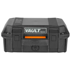 Pelican V100 VAULT Small Pistol Case Black with Foam