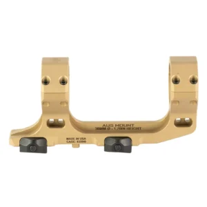 Reptilia AUS 30mm scope mount in Flat Dark Earth anodized finish with 1.70-inch bore height for Picatinny rails.