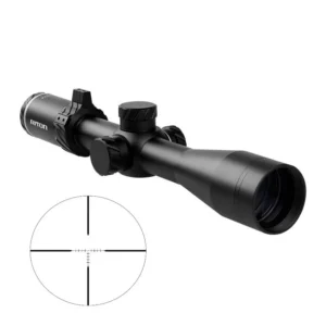 Riton Optics X3 Primal 4-16x44mm rifle scope with DHR MOA second focal plane reticle and matte black finish.