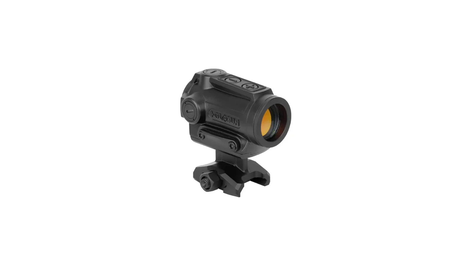 Holosun 1x22mm Gold MultiReticle 2 MOA Dot Advanced Optic Sight ARO-MRS-GD BLACK - Image 2