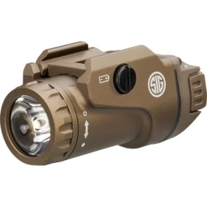 SIG SAUER FOXTROT1X FDE 450 lumen weapon-mounted light with rail mount