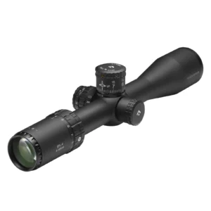 Arken Optics EPL4 4-16x44 FFP rifle scope with illuminated VHR MOA reticle, zero stop turrets, and 30mm tube.