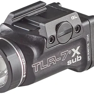 Streamlight TLR-7 X Sub Ultra-Compact 500 Lumen Weapon Light for Glock 43X/48 MOS Model 69400