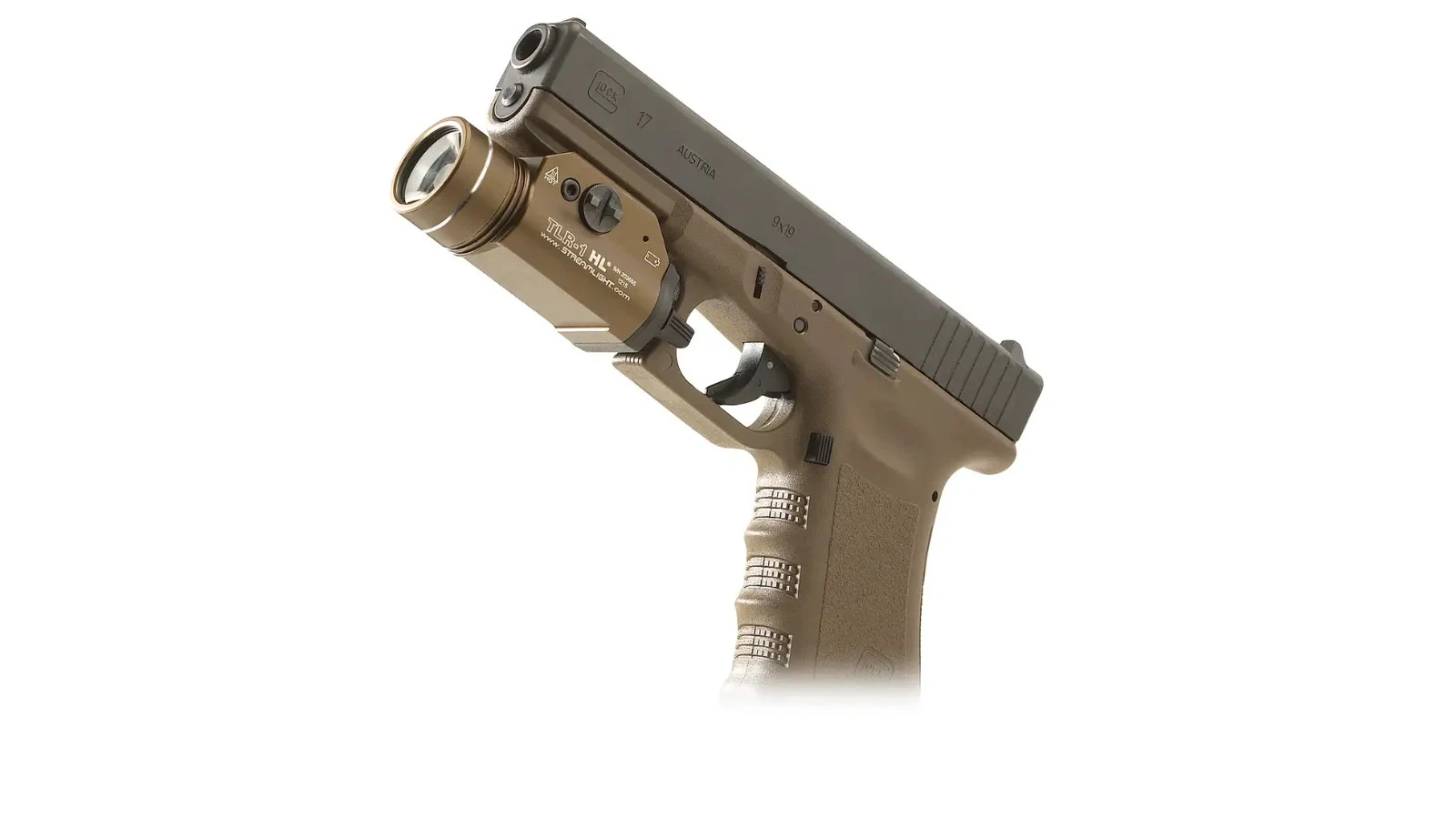 Streamlight TLR-1 HL 1000 Lumen Rail Mounted Tactical Flashlight Brown