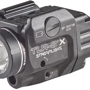 Streamlight TLR-8 X LED Weapon Light with Red Laser Black 69414